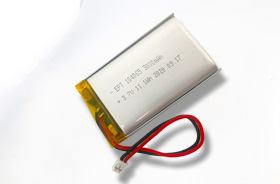 3.7V 104060 3000mAh 電子化妝鏡聚合物鋰電池