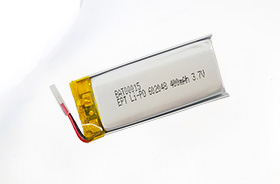 3.7V 602048 400mAh 藍(lán)牙通訊聚合物鋰電池