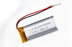 3.7V 801742 500mAh TWS無(wú)線(xiàn)耳機(jī)聚合物鋰電池