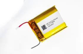 3.7V 532732 470mAh 數(shù)碼產(chǎn)品聚合物鋰電池